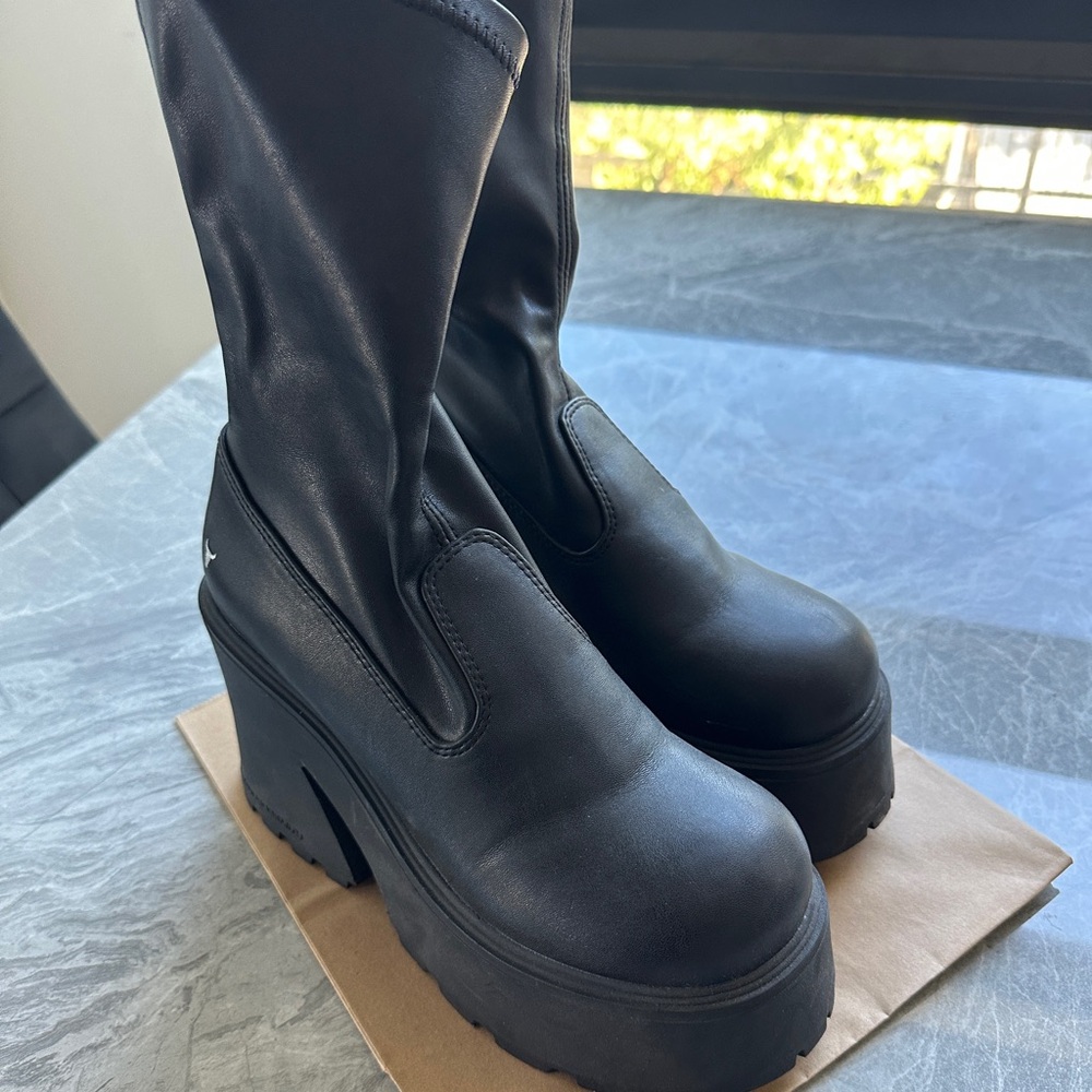 Windsor Smith Y2K Platform Ankle Boots